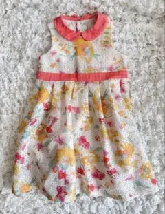 センスオブワンダー 花柄 ノースリーブ ワンピース 120cmのサムネイル