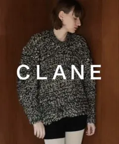 CLANE MIX LOOP MOHAIR KNIT TOPS 2023FW