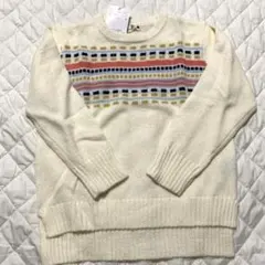 新品　Branshes アイボリー セーター