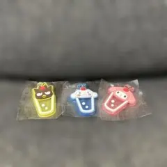 【新品・未使用】サンリオ クリームソーダめじるしラバーチャーム まとめ売り