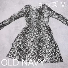 ★OLD NAVY ヒョウ柄ワンピース キッズMのサムネイル