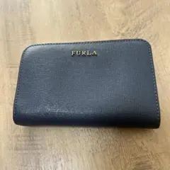 FURLA ネイビー 二つ折り財布のサムネイル