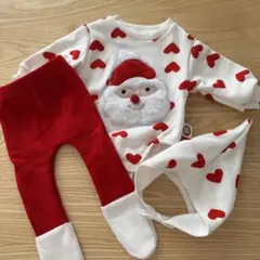 サンタクロース ロンパース Sサイズ 70