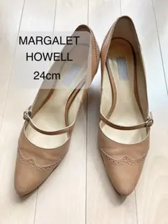 【MARGALET HOWELL】 パンプス 24cmのサムネイル