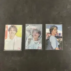 timelesz FAMトレカ 初回A B ユニバ 寺西拓人　原嘉孝 3枚セット