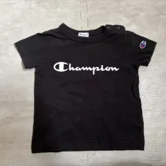 キッズ　 チャンピオンTシャツ　95㎝　黒のサムネイル