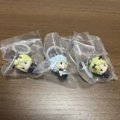 【3個セット】銀魂 吉原大炎上 めじるしアクセサリー 坂田銀時 月詠