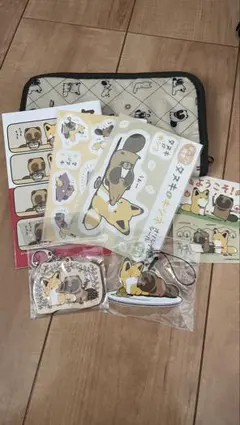 【非売品あり】タヌキとキツネ　グッズセット