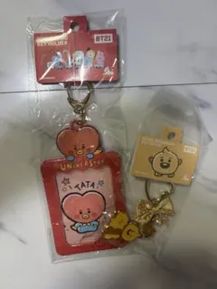 BT21 TATA トレカケース　SHOOKY ストラップ