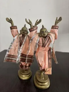 銅製 中国カンフー和尚 応接間 玄関 書架 博古架 茶台 装飾品 工芸品 置物 銅製 中国カンフー和尚 応接間 玄関 書架 博古架 茶台 装飾品 工芸品