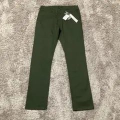 未使用タグ付　HALHAM ハルハム L カーキ　チノパン(24h以内発送)