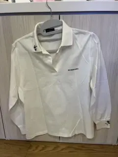 バーバリーゴルフ長袖ポロシャツ