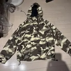 カモフラージュ フード付きアウター
