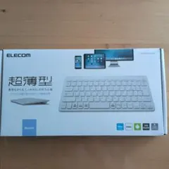 【未使用】ELECOM Bluetoothキーボード TK-FBP100WHのサムネイル