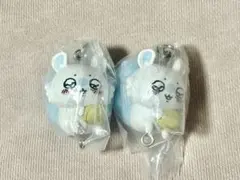 ちいかわ　繋がるキーホルダー　モモンガ2つ