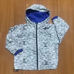 ミキハウス　ダブルビーキャラクター柄ナイロンジャケット 90cm