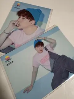 2PM - レア　2PM 全員直筆サイン入り　アルバム③ レア☆B.A.P ヨングク12点 ONE SHOT 特典直筆サイン(プリント