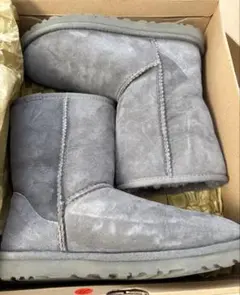 UGG W CLASSIC MINI W GREY 6サイズ グレー