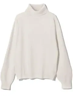 タートルネック ホワイト
