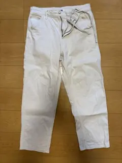 ユニクロ　UNIQLO デニムワークパンツ　オフホワイト