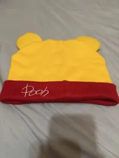 プーさん クマ耳付き帽子　ディズニー