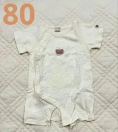 プティマイン　ミッフィー　ロンパース 80サイズ
