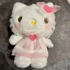 【キティ】ハローキティ ぬいぐるみ ピンクドレス 天使 羽