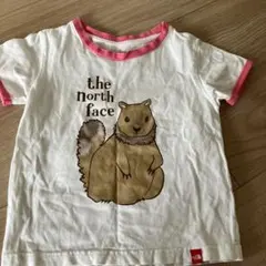 ノースフェイス　リス柄　Tシャツ