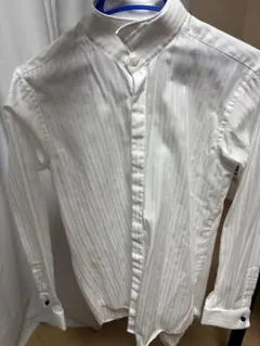 ORIHICA ホワイト ウィングカラーシャツ