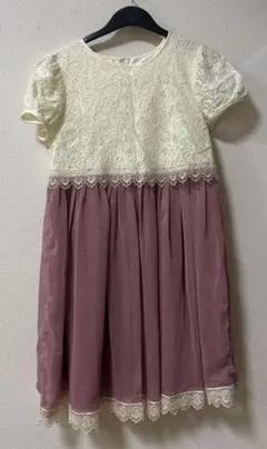 キャサリンコテージ レーストップス シフォンワンピース 130 発表会 結婚式
