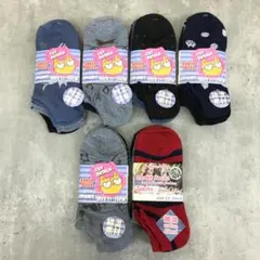 レディース靴下 アンクル丈 23～25cm 3足組×6セット　5601