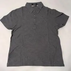 BURBERRY BLACK LABEL グレー ポロシャツ