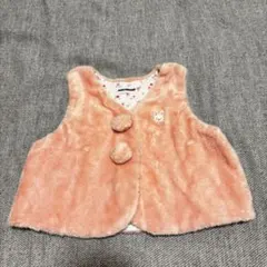 MIKI HOUSE ピンク ベビーベスト