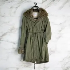 平成ギャル y2k フェアリー グランジ モッズコートファー 森ガール