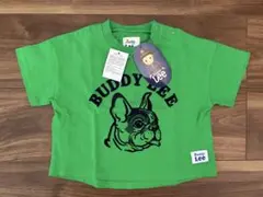 新品　buddylee　ブルドッグ　Tシャツ　80㎝　グリーンのサムネイル