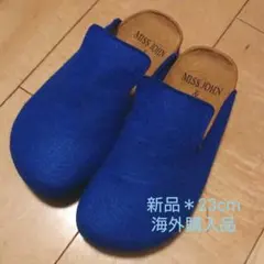 新品 サンダル ブルー 送料込み