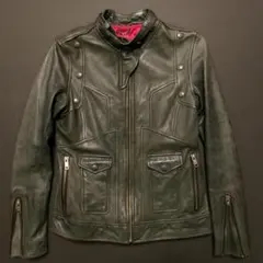 AVIREX: ライダーズジャケット (羊革)