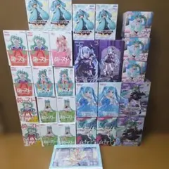 初音ミク プライズフィギュア 25点 まとめ売り - メルカリ