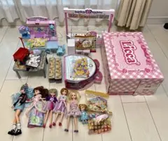 リカちゃんまとめ売り ハウス、サーティワン、バーベキューなど送料込