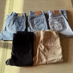 デニム他　5本セット