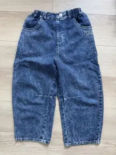 キッズ　ブルーデニムパンツ　130センチ