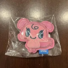たまごっち　ぷっくりかわいいアップリケバッジ　ももっち　ぬいピン