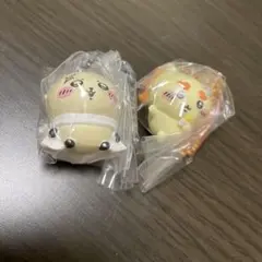 ちいかわ　ビスケットマスコット　ラッコ＆シーサー