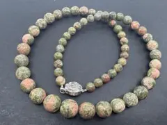 M5387 天然石　ネックレス　ヴィンテージ アクセサリー