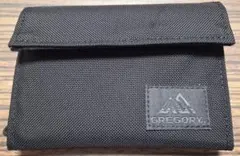 【美品】　GREGORY 　グレゴリー　黒　三つ折り財布　コーデュラナイロンのサムネイル