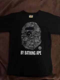 A BATHING APE レッドカモ エイプヘッド Tシャツ S - メルカリ