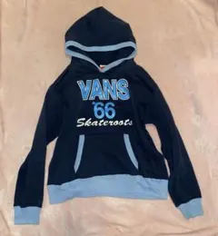 希少⭐︎アメカジ古着y2k♡VANS 90sフードパーカー　サイズM