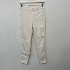 UNIQLO ウルトラストレッチレギンスパンツ Lオフホワイト　未使用　タグ付き