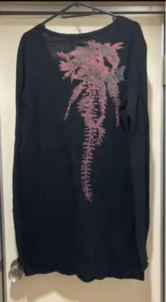 hyde着系　if YINGYANGバックプリントカットソー　ラルク