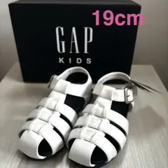 GAP KIDS 子供用サンダル 19cmホワイト 白 新品未使用のサムネイル